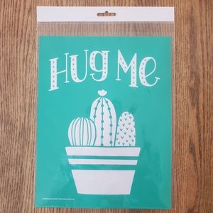 Chalk Couture Hug Me transfer